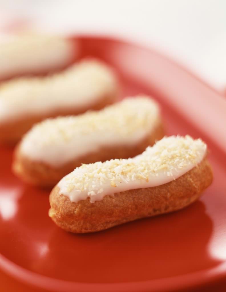 Éclairs noix de coco