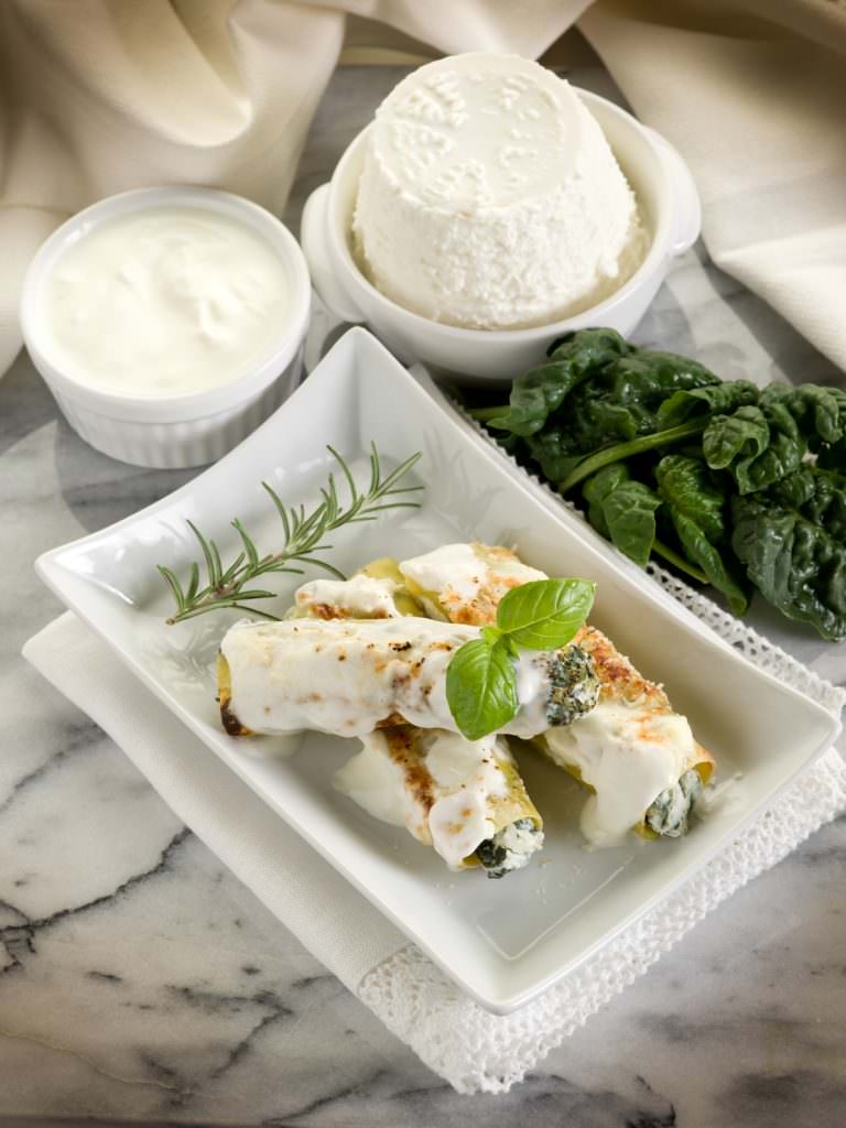 Cannelloni épinards et ricotta