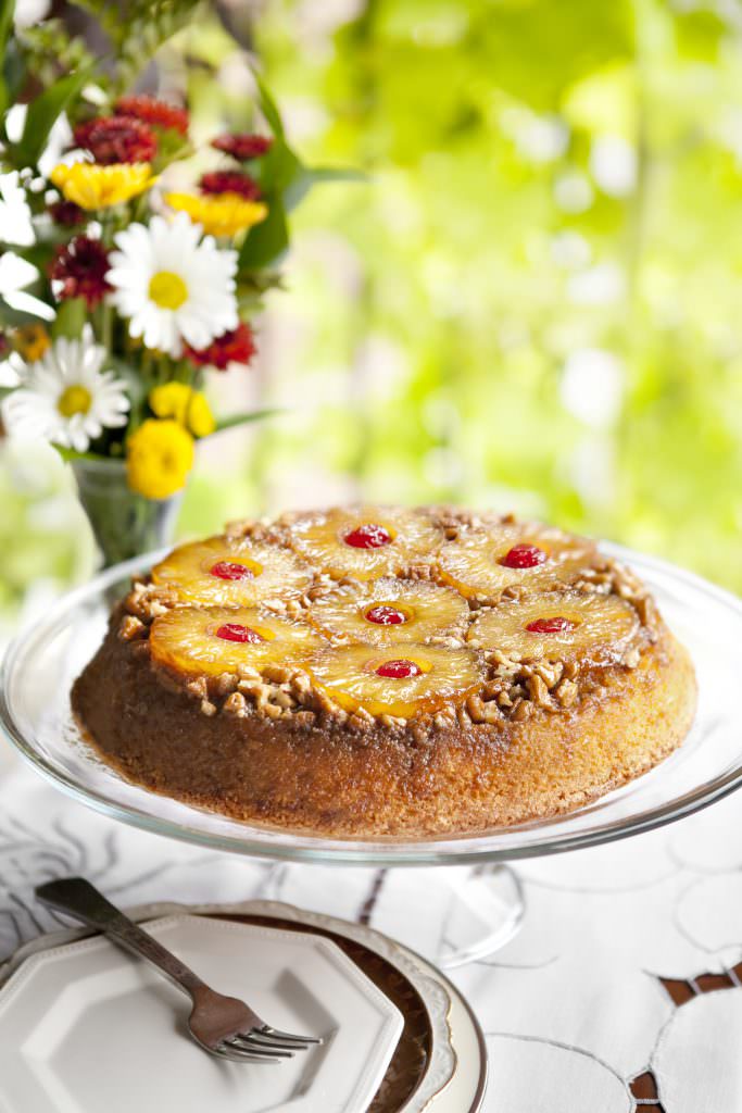 Gâteau à l&rsquo;ananas made in Usa ou Pineapple Upside-Down Cake