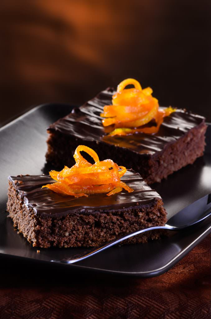 Fondant au chocolat à l&rsquo;orange