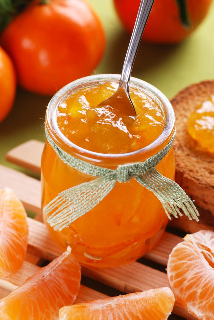 Confiture de mandarines ou clémentines