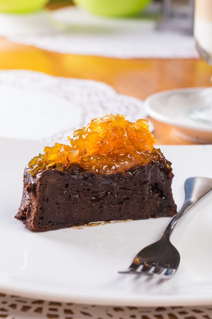 Moelleux chocolat orange