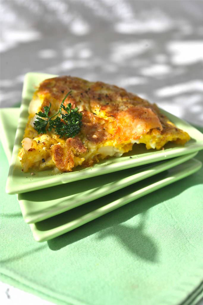 Tortilla aux Pommes de Terre & Pont L’Evêque