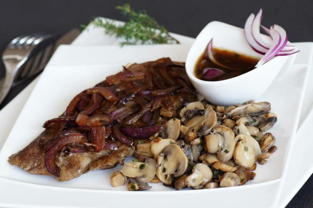 Foie de veau au vinaigre balsamique