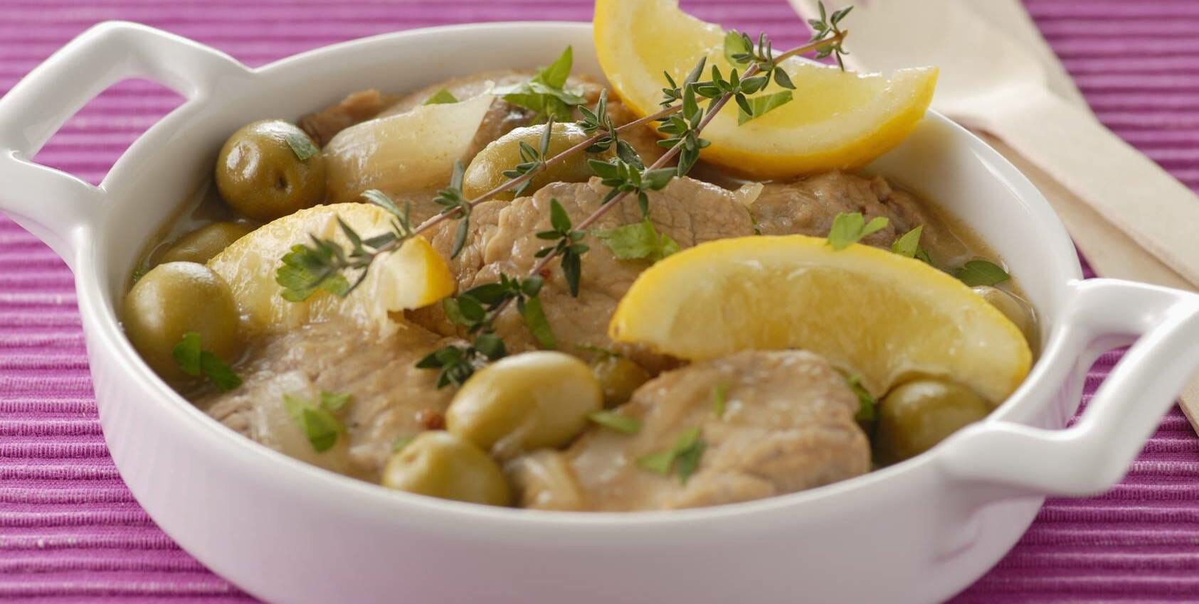 Sauté De Veau Au Citron Et Olives Une Recette Simple Aux