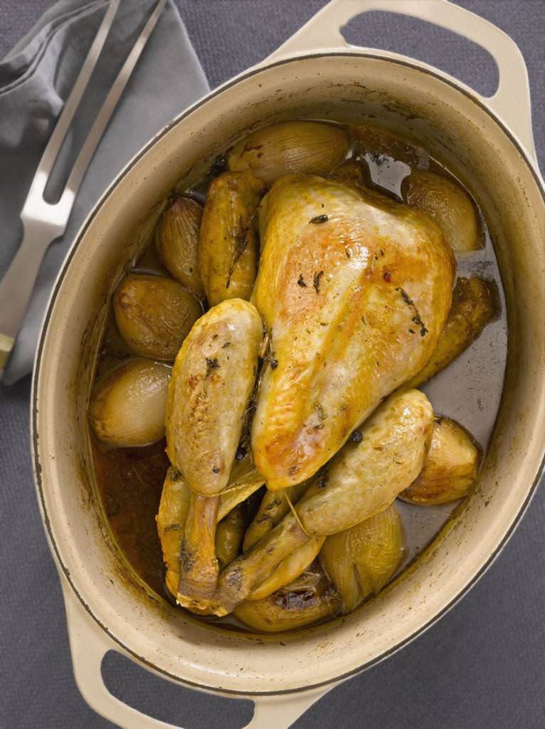 Pintade à la bière