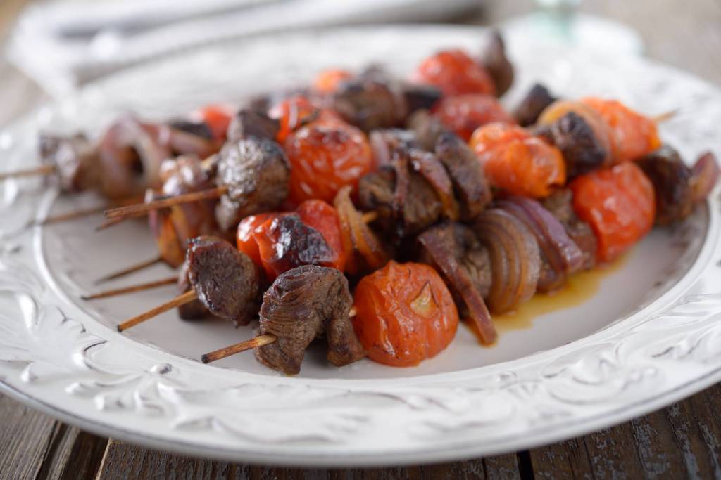 Brochettes de boeuf