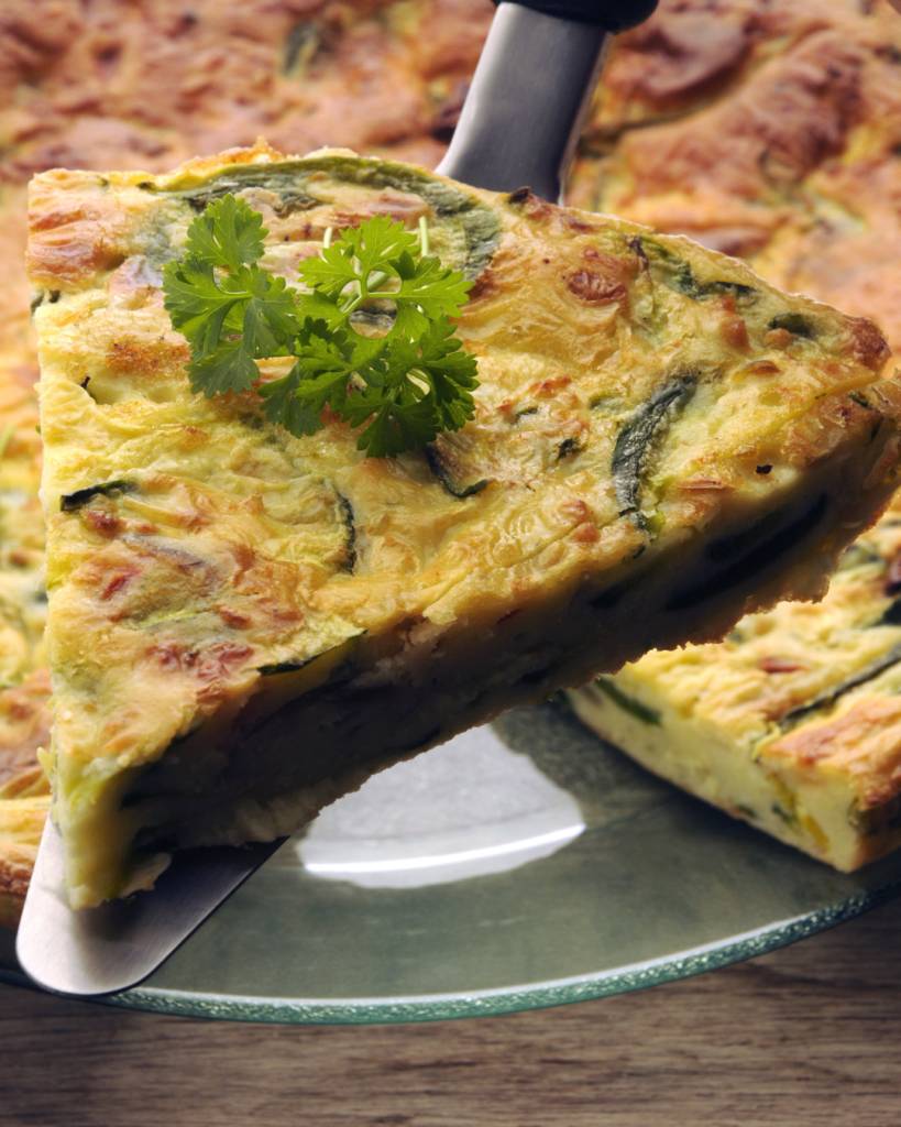 Tortilla aux courgettes