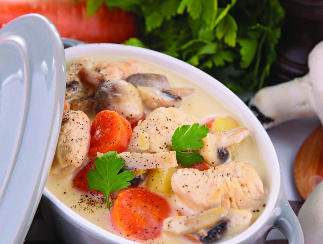 Blanquette De Poulet Aux Champignons Mamie Jeanne Blanquette de poulet aux champignons une déclinaison plus économique de