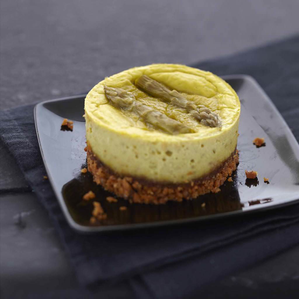 Cheesecake salé aux Asperges