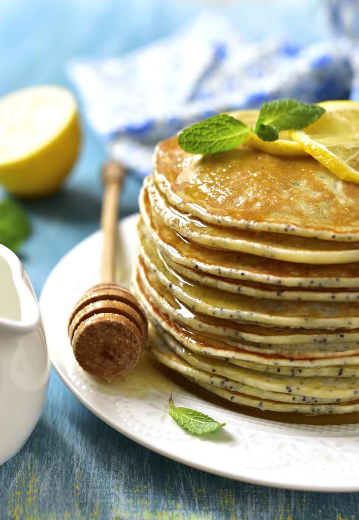 Pancake citron pavot