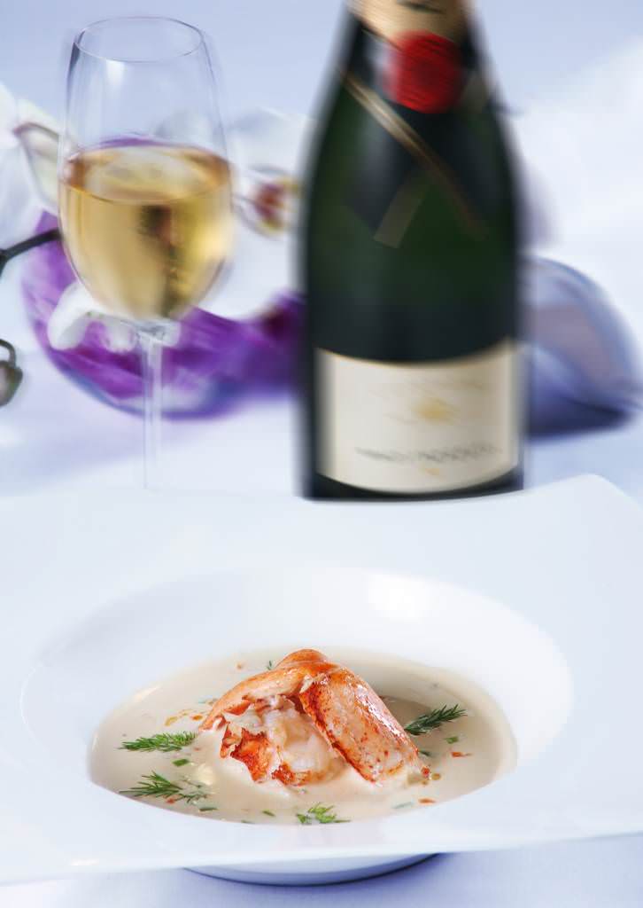 Langouste au Champagne
