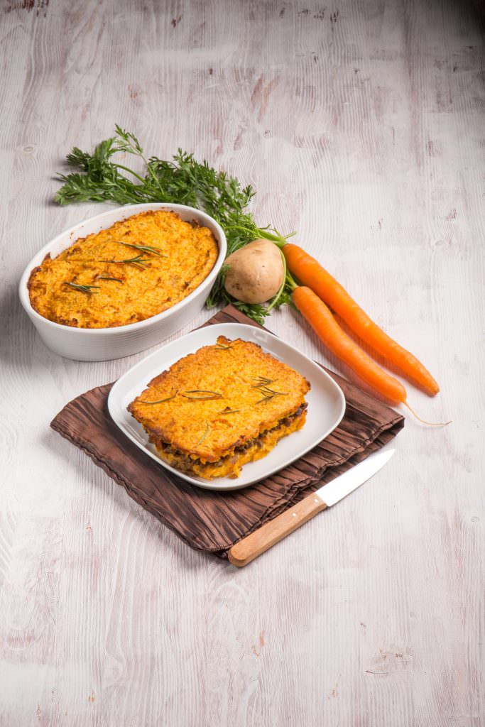 Parmentier pommes de terre carottes