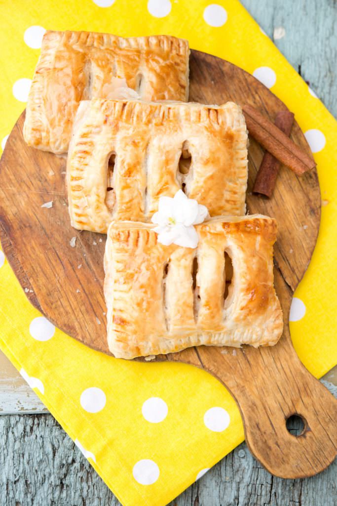 Feuilletés pommes bananes cannelle