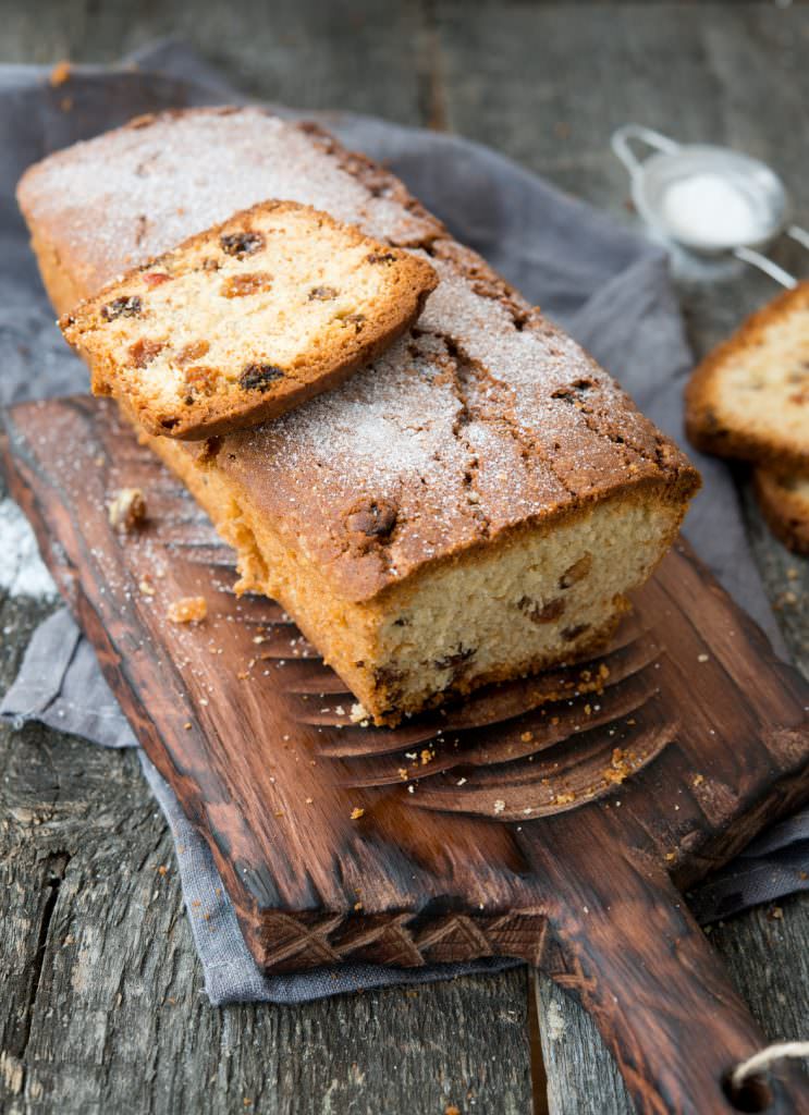 Cake rhum raisins secs