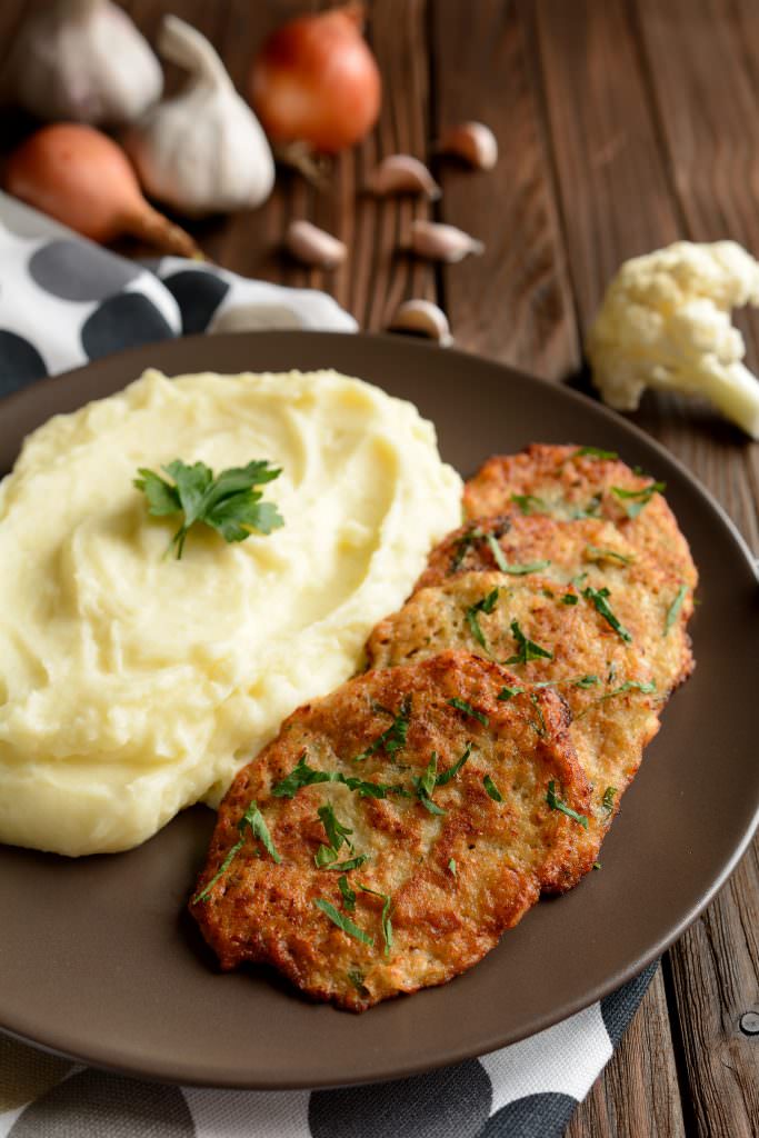 Pancakes de chou-fleur