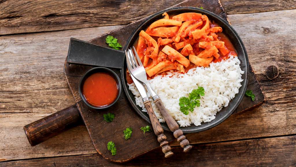 Calamars aux tomates