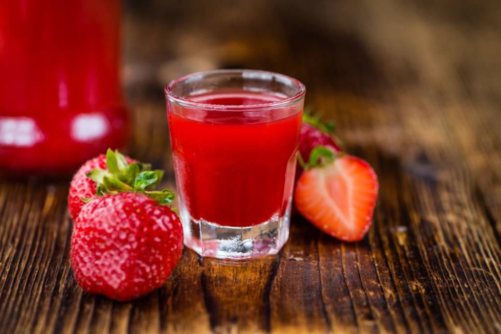 Liqueur de fraises