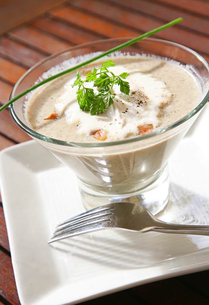Cappuccino de cèpes