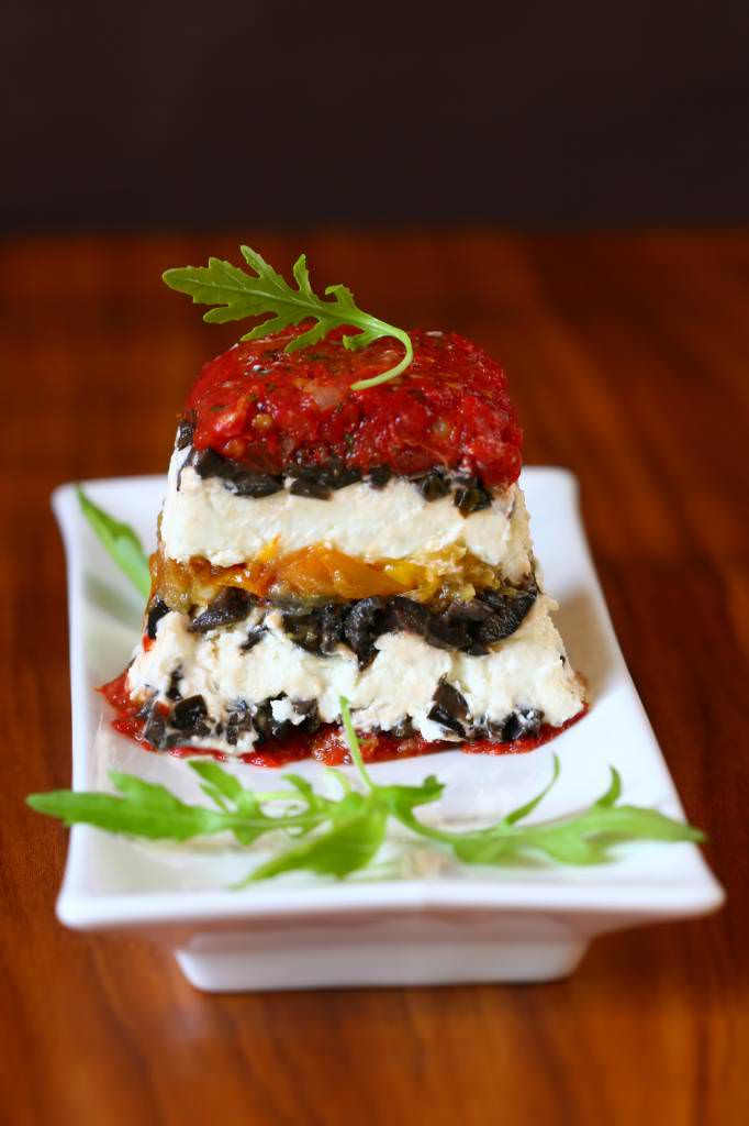 Terrine tomates chèvre