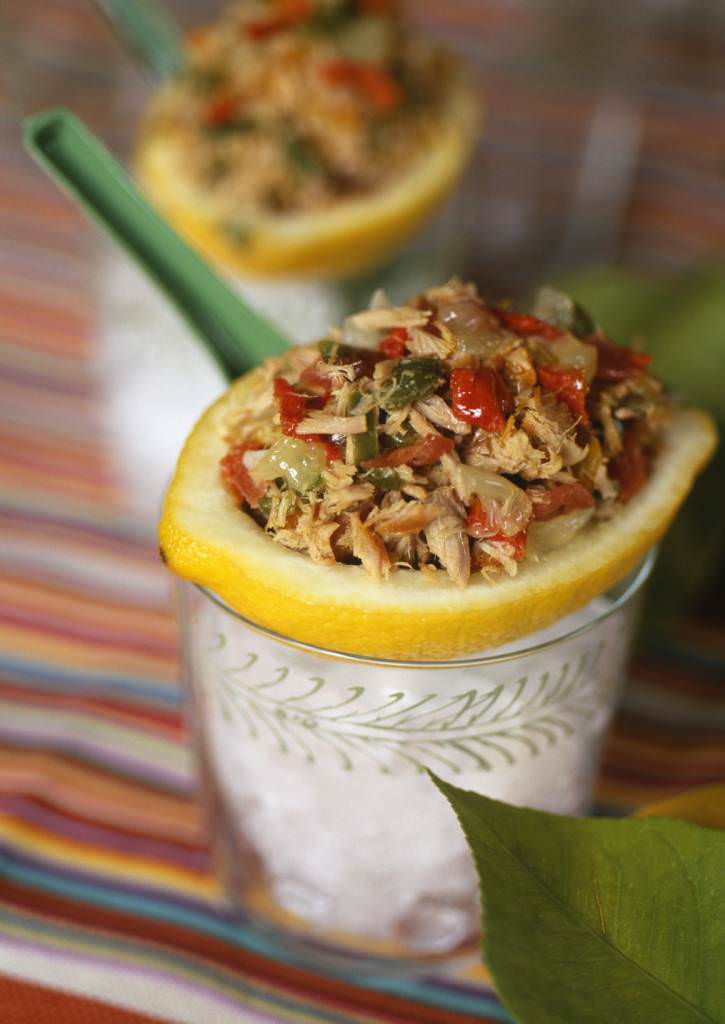 Salade de thon au citron