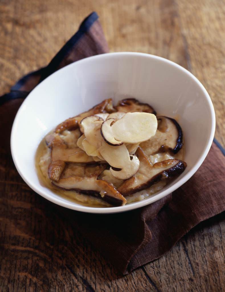 Risotto aux cèpes et à l&rsquo;huile de noix