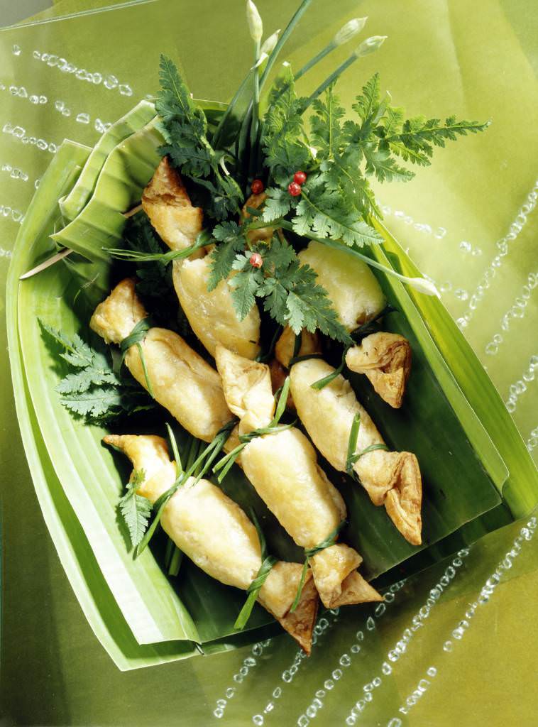 Petits feuilletés de boudin créole