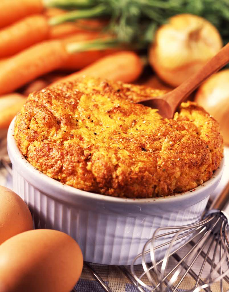 Soufflé à la carotte