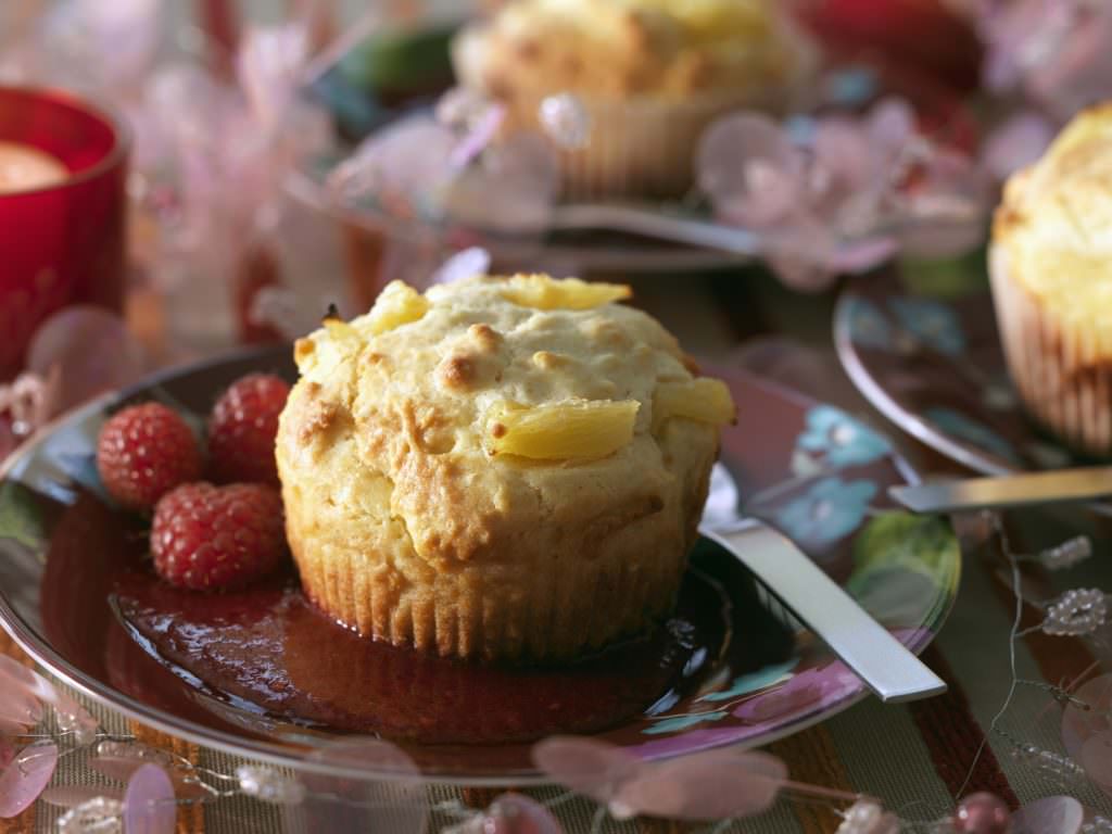 Muffins Ananas