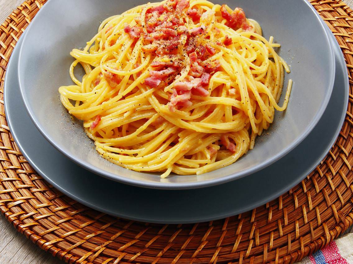 Spaghetti à la carbonara la vrai recette pour vous réconcilier avec vos ...