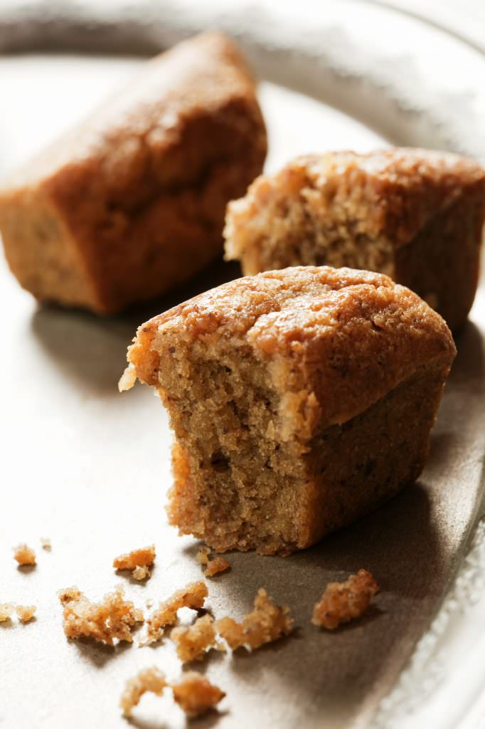 Petits cakes miel noix