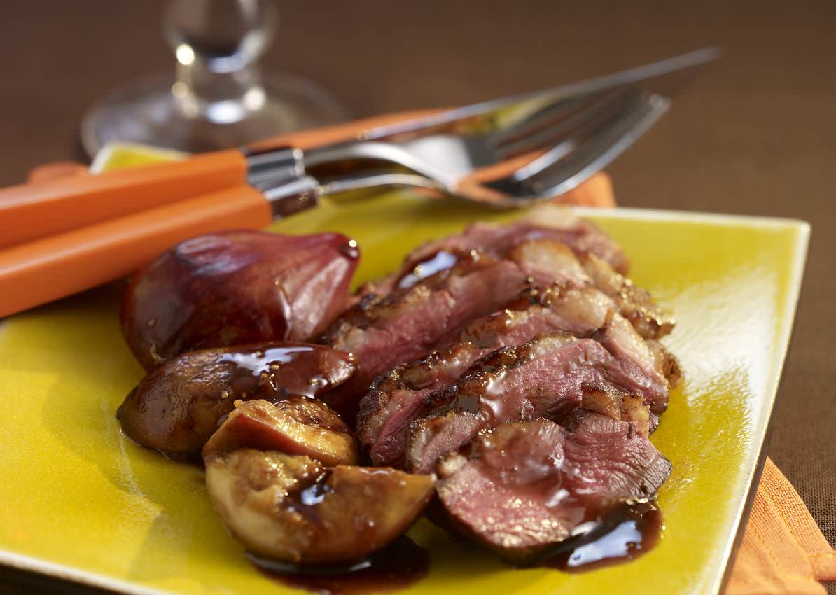 Magret de canard aux figues une recette salé sucré d'automne Les