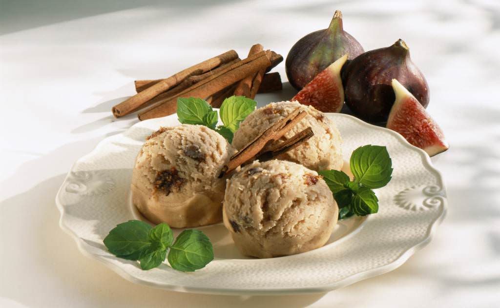 Glace figues cannelle