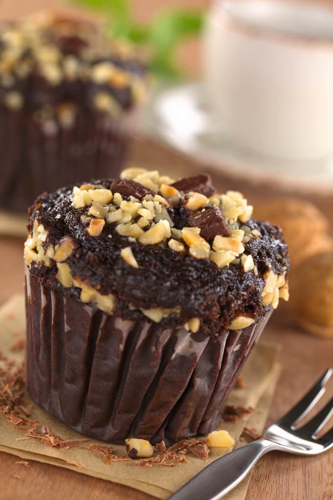 Muffins chocolat amandes