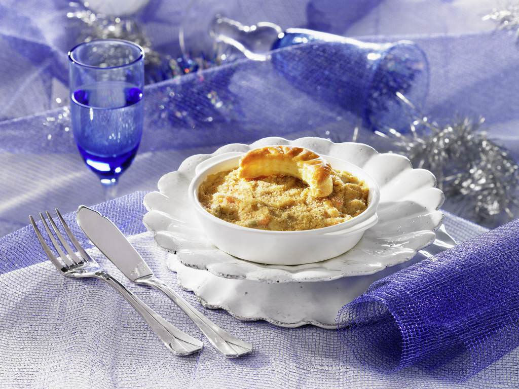 Cassolette de Gambas et Saint-Jacques