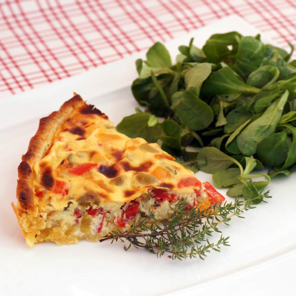 Tarte aux poivrons doux