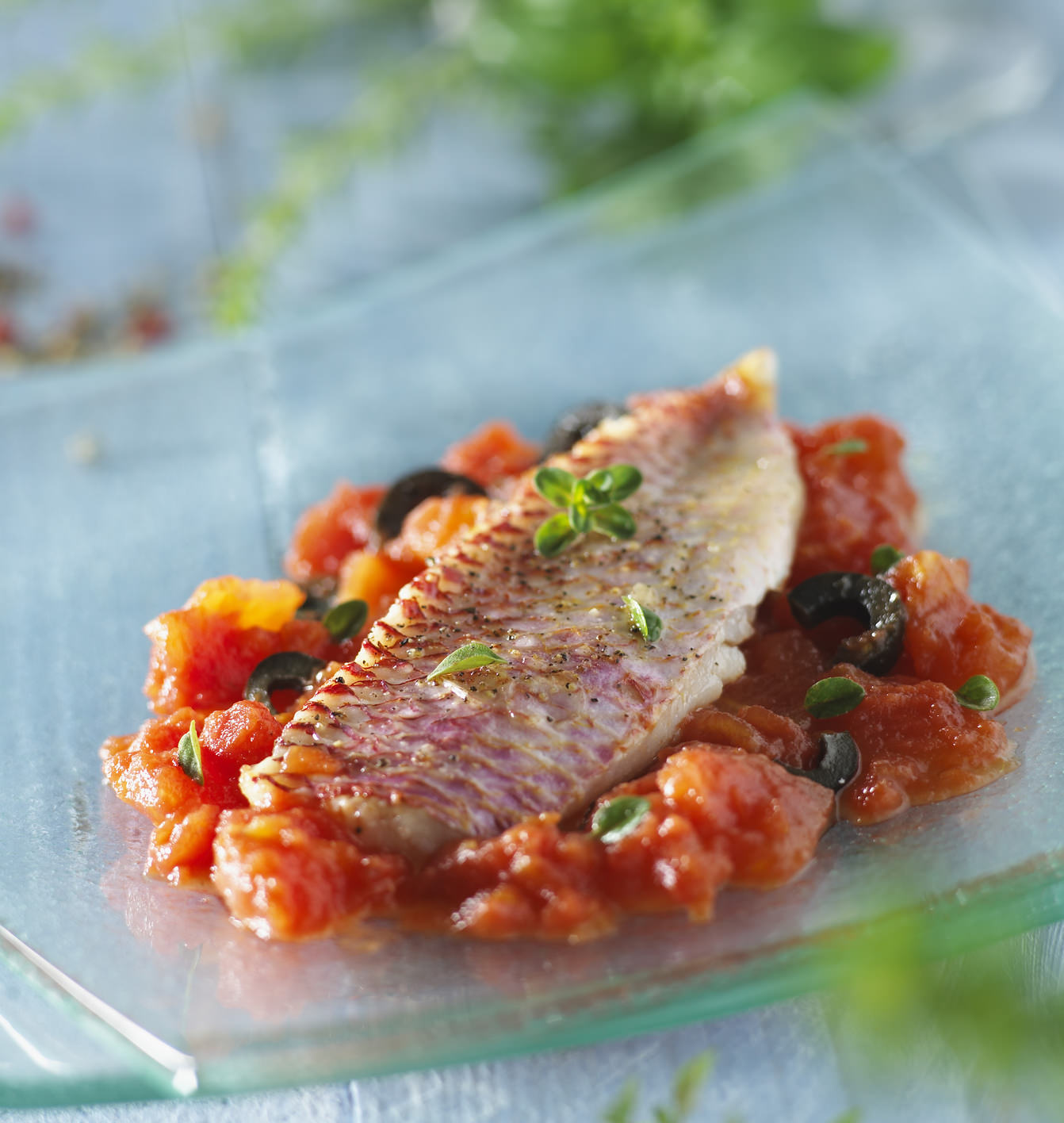 Recette Filets de poisson à la provençale