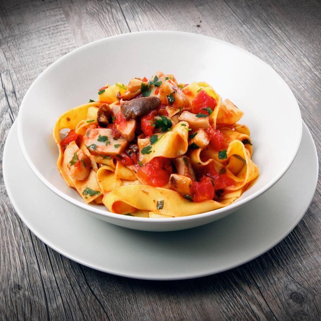 Tagliatelles boscaiola