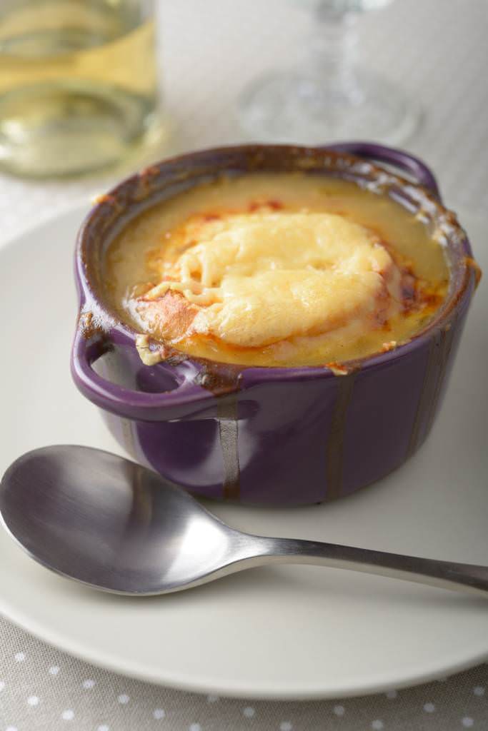 Soupe à l’oignon au Porto