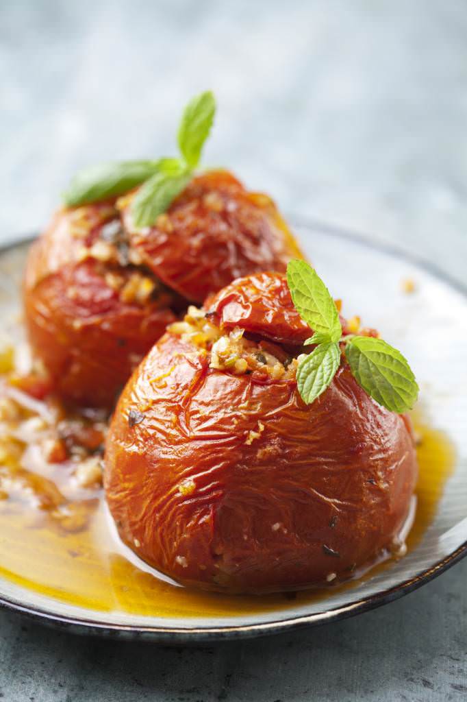 Tomates farcies au riz