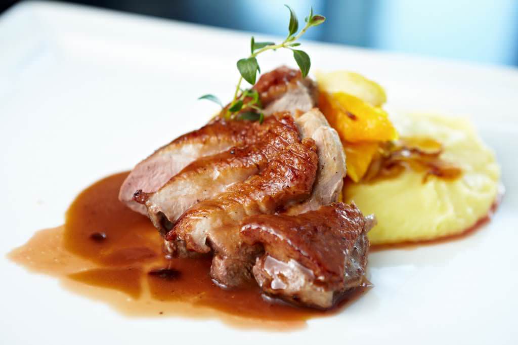 Magret de canard à l&rsquo;orange