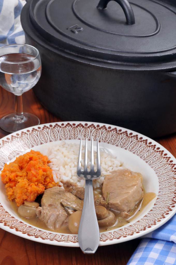 Sauté de veau aux champignons
