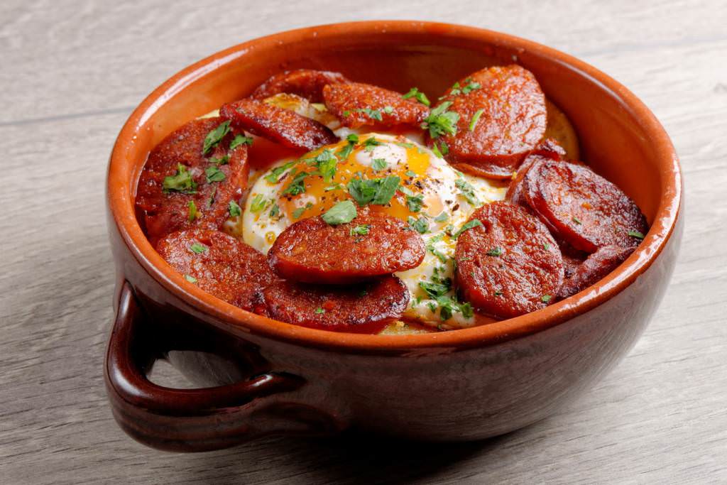 Pommes de terre au chorizo