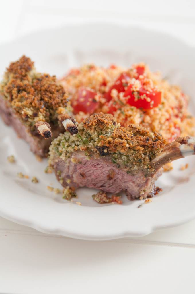 Carré d&rsquo;agneau au persil