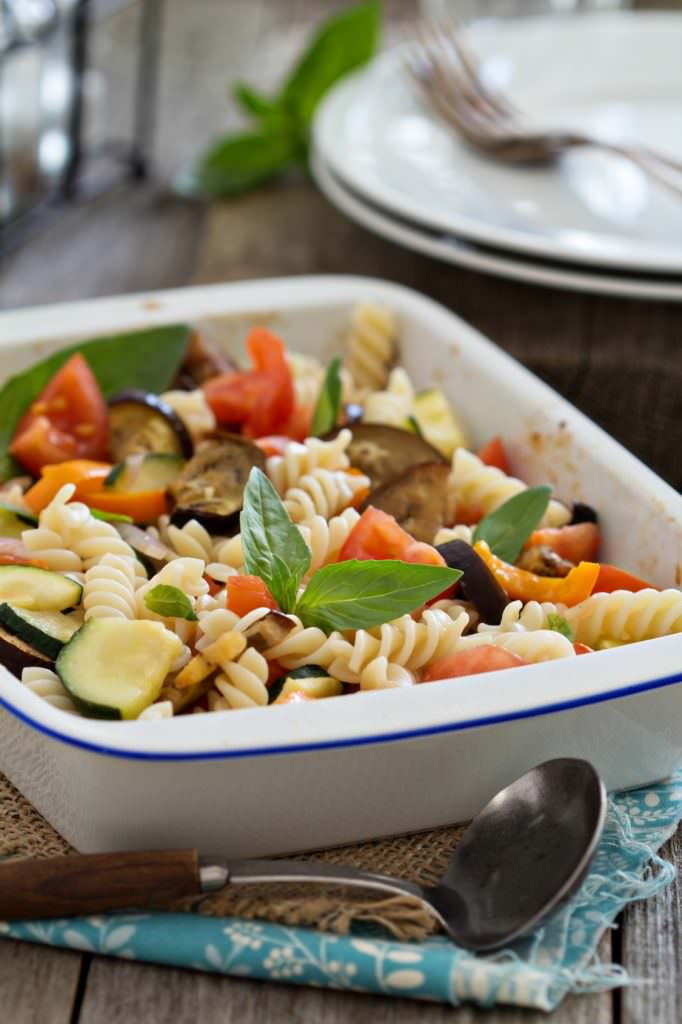 Pâtes à la ratatouille