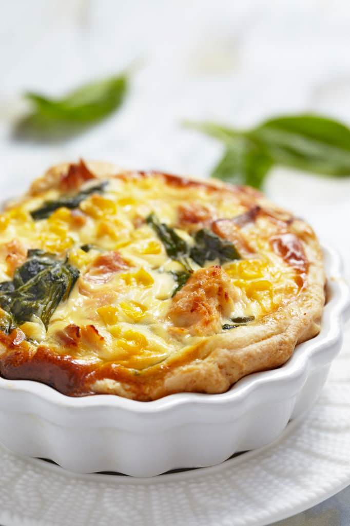 Quiche au saumon