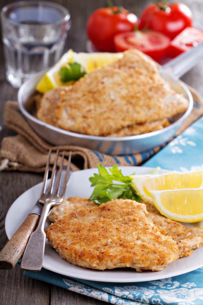 Escalope de veau panées à l&rsquo;italienne