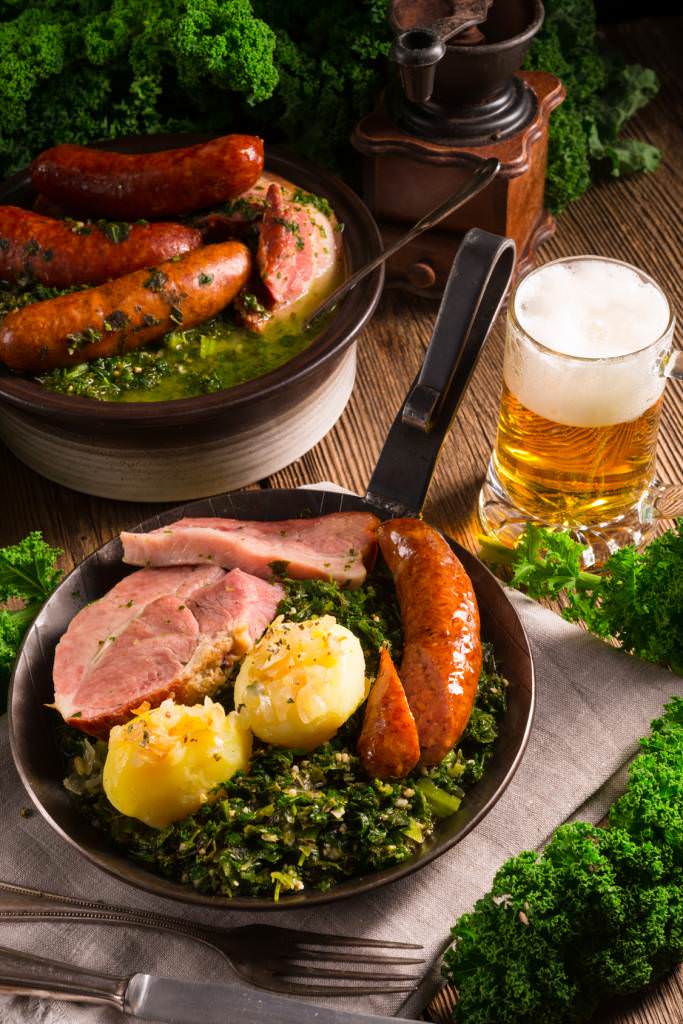 Potée de chou Kale