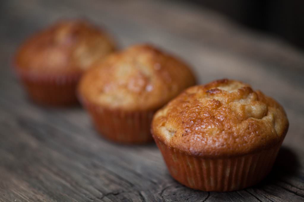 Muffins pommes vanille