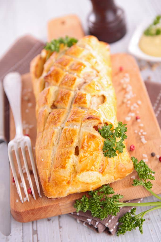 Filet mignon de porc en croute